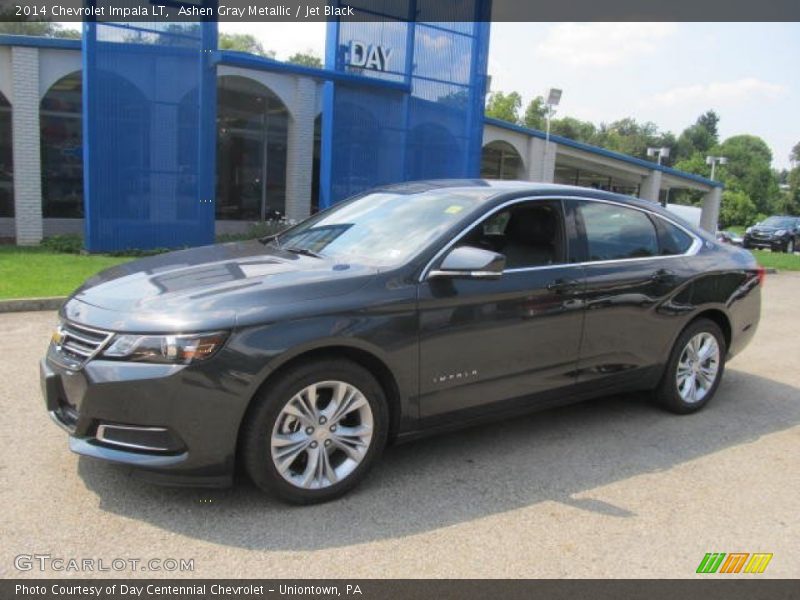 Ashen Gray Metallic / Jet Black 2014 Chevrolet Impala LT