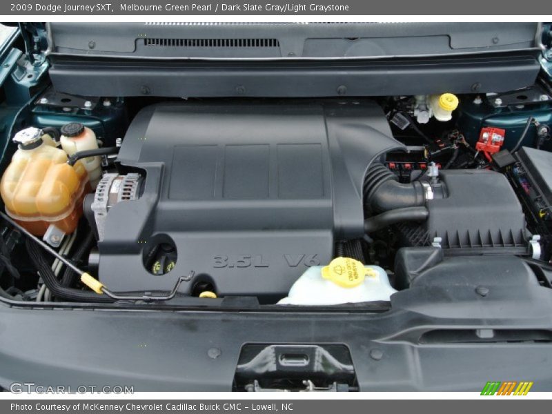 Melbourne Green Pearl / Dark Slate Gray/Light Graystone 2009 Dodge Journey SXT