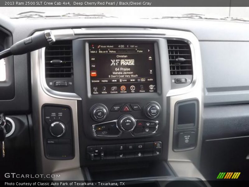 Deep Cherry Red Pearl / Black/Diesel Gray 2013 Ram 2500 SLT Crew Cab 4x4
