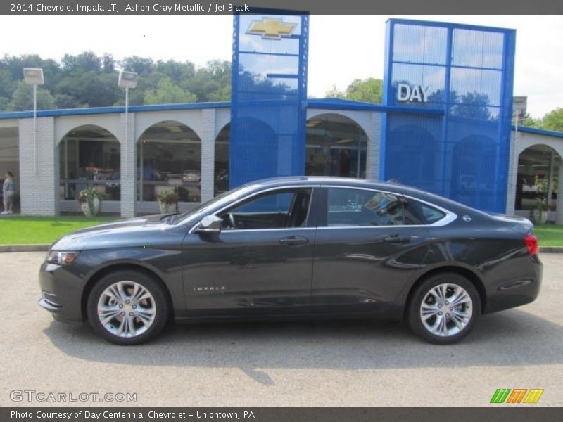 Ashen Gray Metallic / Jet Black 2014 Chevrolet Impala LT