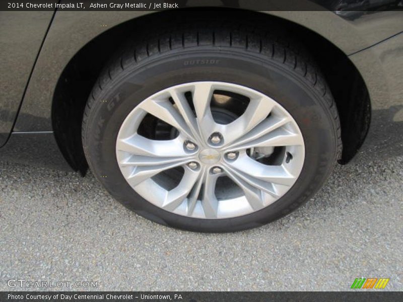 Ashen Gray Metallic / Jet Black 2014 Chevrolet Impala LT