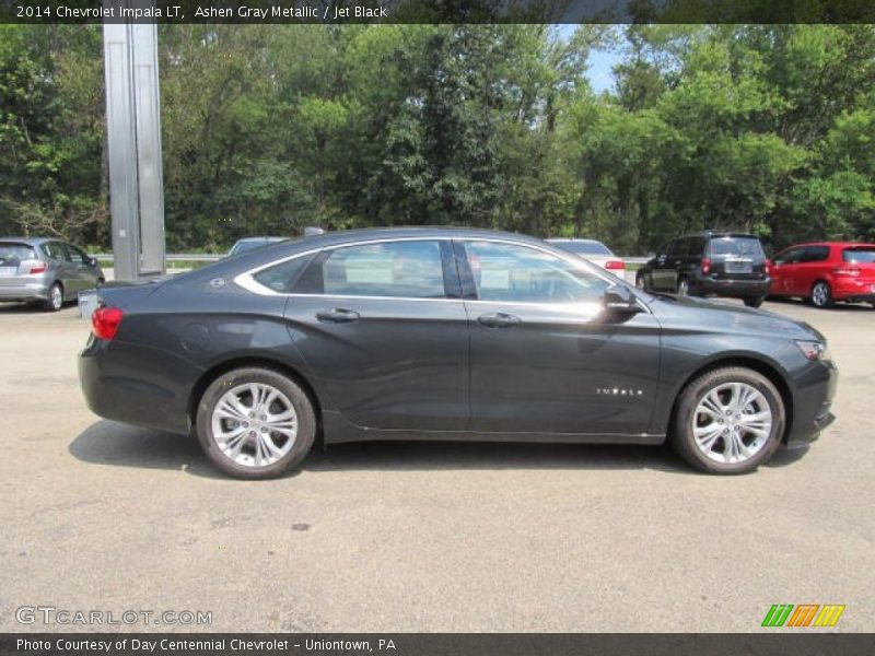 Ashen Gray Metallic / Jet Black 2014 Chevrolet Impala LT