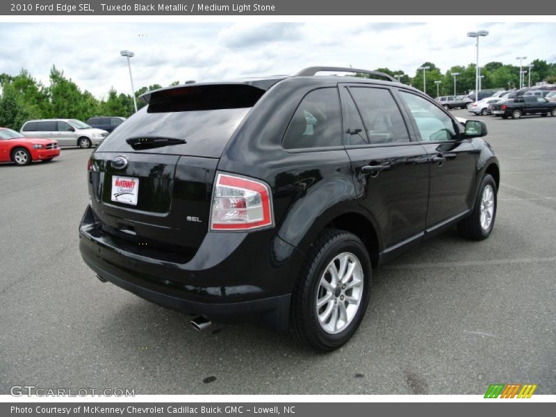 Tuxedo Black Metallic / Medium Light Stone 2010 Ford Edge SEL