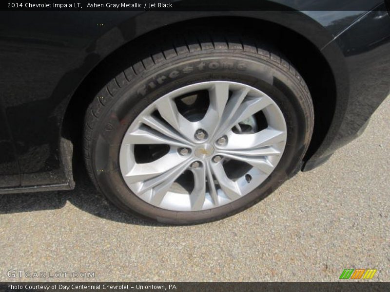 Ashen Gray Metallic / Jet Black 2014 Chevrolet Impala LT