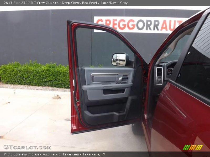 Deep Cherry Red Pearl / Black/Diesel Gray 2013 Ram 2500 SLT Crew Cab 4x4