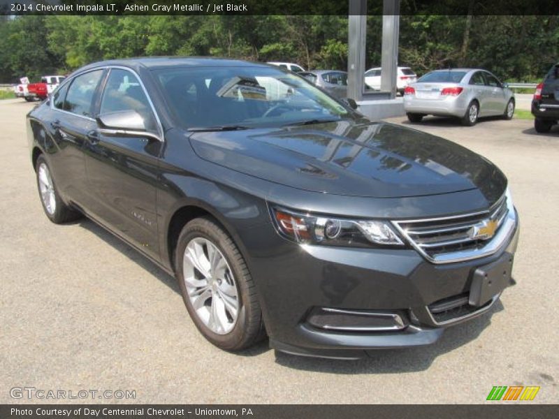 Ashen Gray Metallic / Jet Black 2014 Chevrolet Impala LT