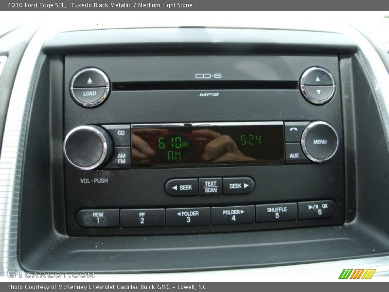 Tuxedo Black Metallic / Medium Light Stone 2010 Ford Edge SEL