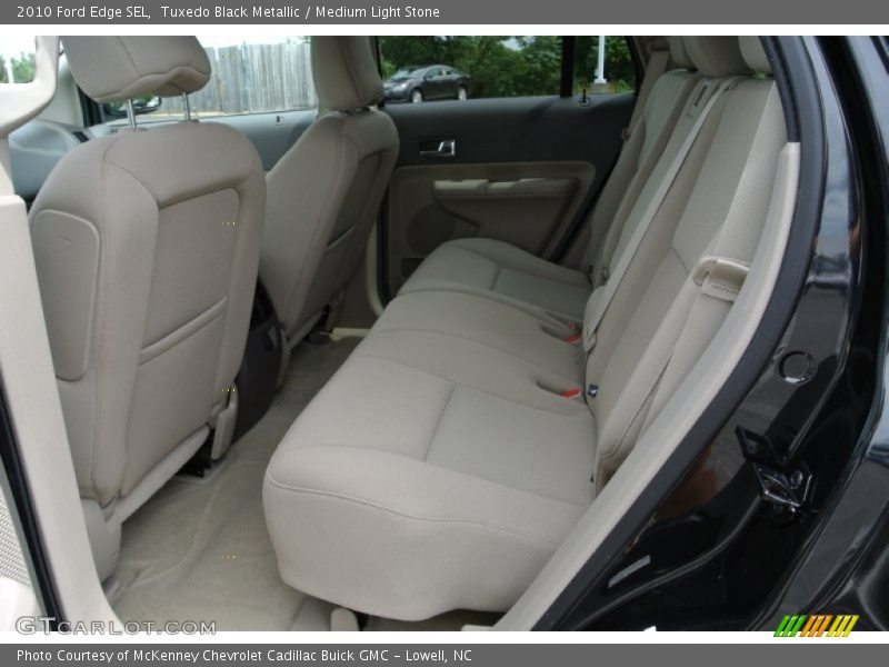 Tuxedo Black Metallic / Medium Light Stone 2010 Ford Edge SEL