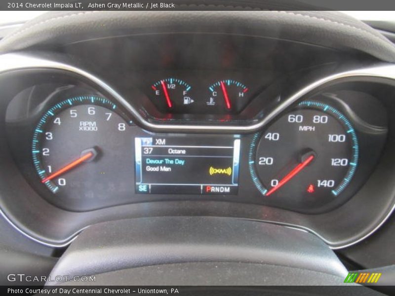 Ashen Gray Metallic / Jet Black 2014 Chevrolet Impala LT