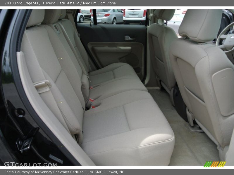 Tuxedo Black Metallic / Medium Light Stone 2010 Ford Edge SEL