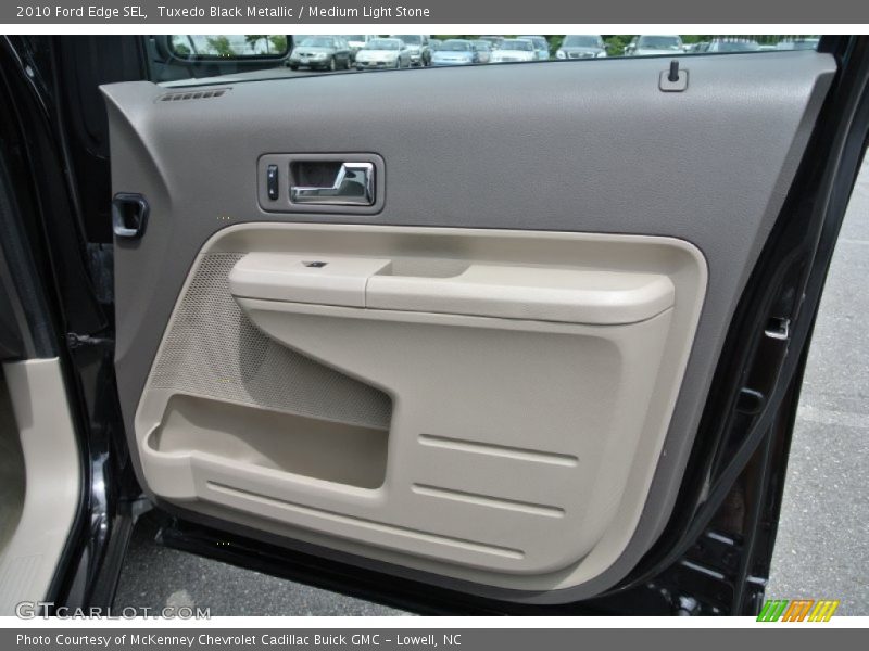 Tuxedo Black Metallic / Medium Light Stone 2010 Ford Edge SEL
