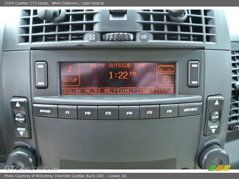 White Diamond / Light Neutral 2004 Cadillac CTS Sedan