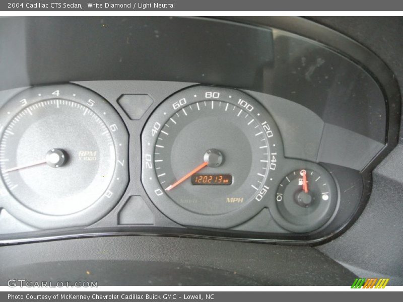 White Diamond / Light Neutral 2004 Cadillac CTS Sedan