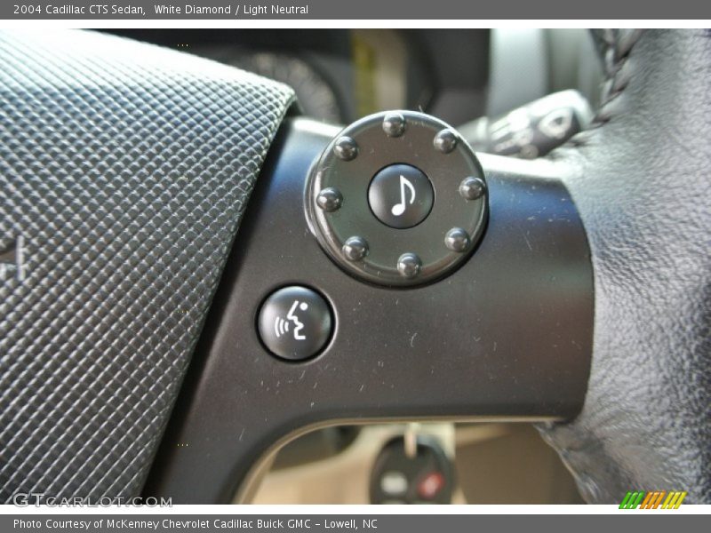 White Diamond / Light Neutral 2004 Cadillac CTS Sedan