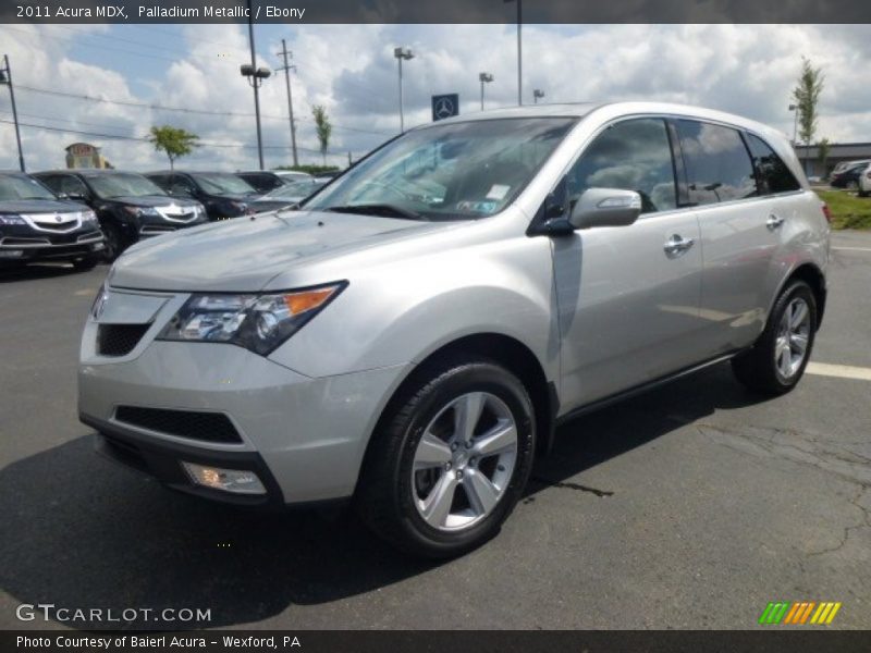 Palladium Metallic / Ebony 2011 Acura MDX