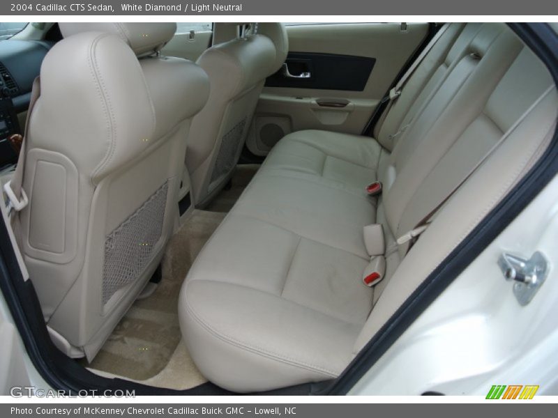 White Diamond / Light Neutral 2004 Cadillac CTS Sedan