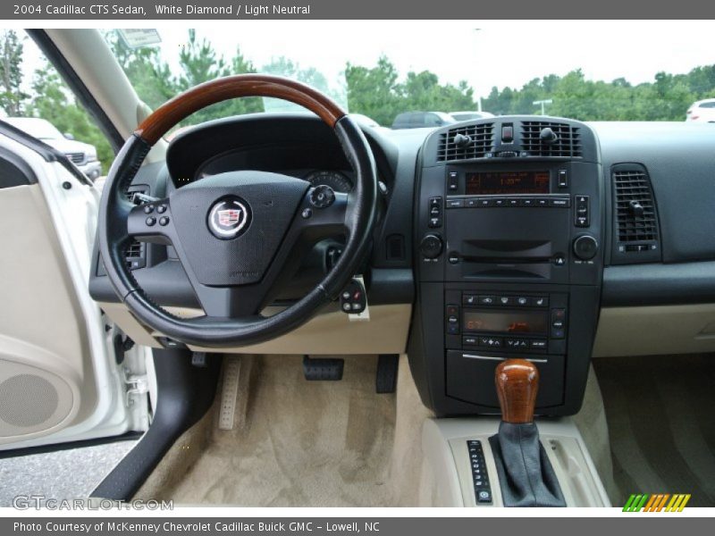 White Diamond / Light Neutral 2004 Cadillac CTS Sedan