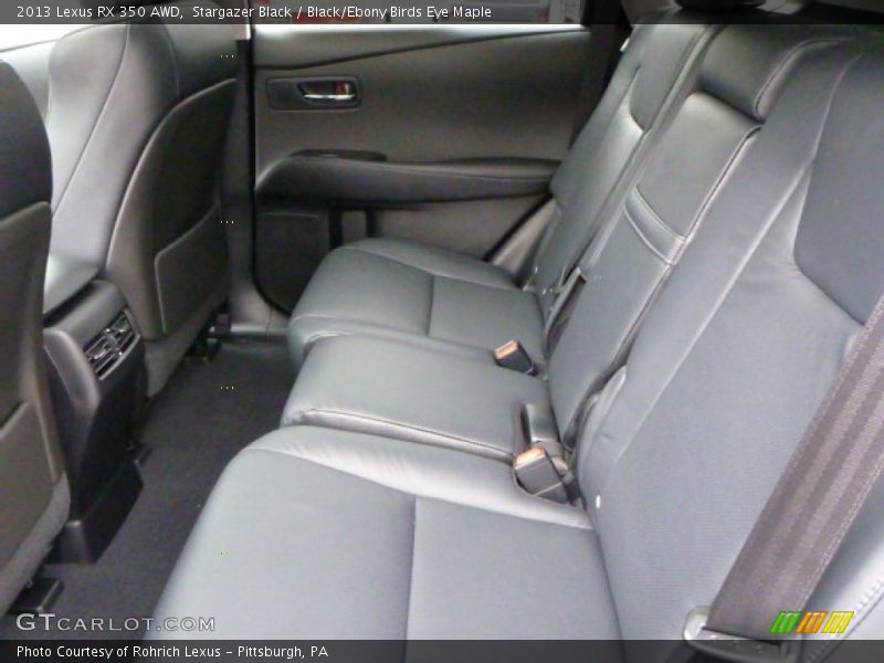 Stargazer Black / Black/Ebony Birds Eye Maple 2013 Lexus RX 350 AWD