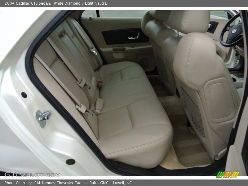 White Diamond / Light Neutral 2004 Cadillac CTS Sedan