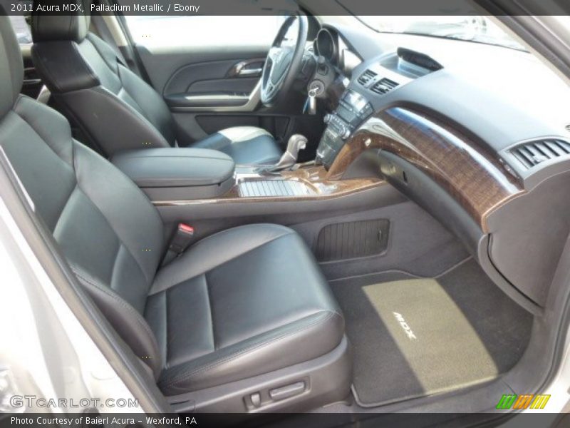Palladium Metallic / Ebony 2011 Acura MDX