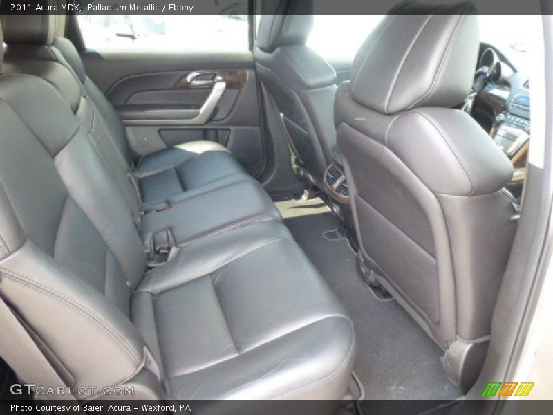 Palladium Metallic / Ebony 2011 Acura MDX