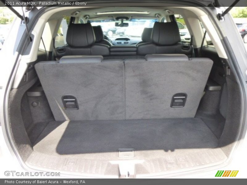 Palladium Metallic / Ebony 2011 Acura MDX