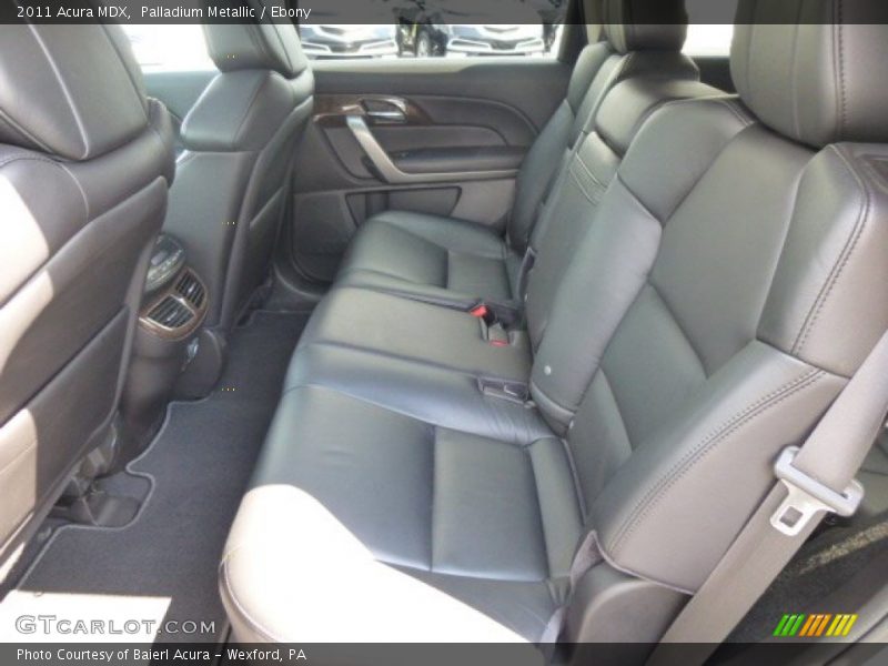 Palladium Metallic / Ebony 2011 Acura MDX