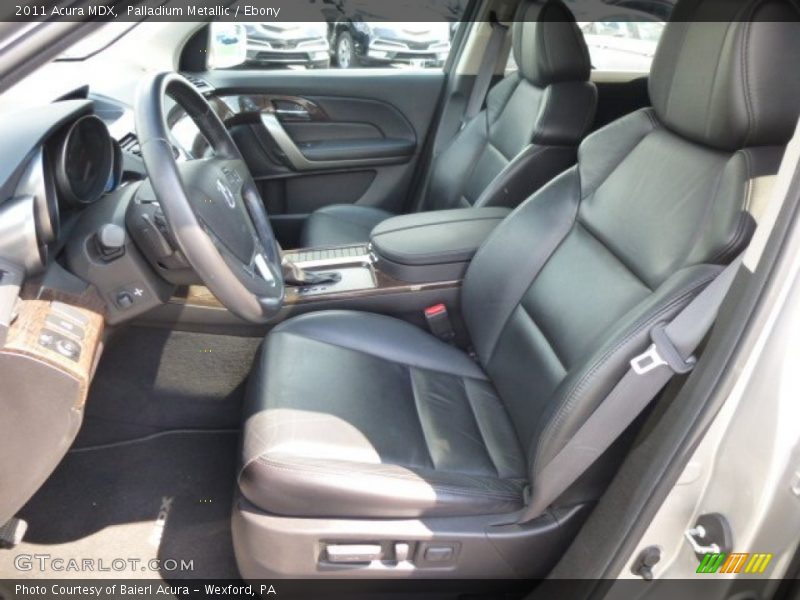 Palladium Metallic / Ebony 2011 Acura MDX