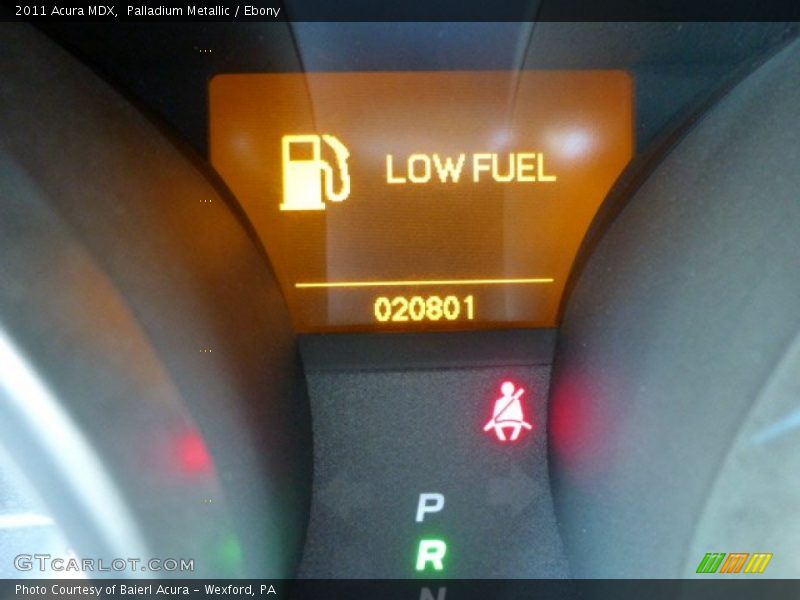 Palladium Metallic / Ebony 2011 Acura MDX