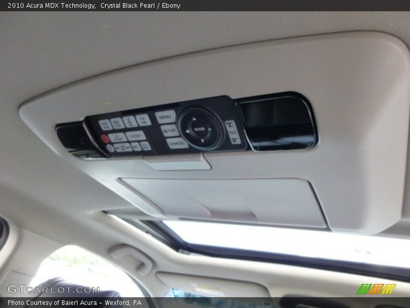 Crystal Black Pearl / Ebony 2010 Acura MDX Technology