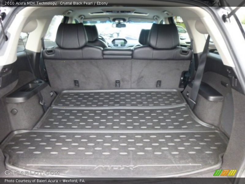 Crystal Black Pearl / Ebony 2010 Acura MDX Technology