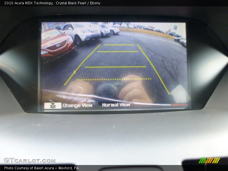 Crystal Black Pearl / Ebony 2010 Acura MDX Technology