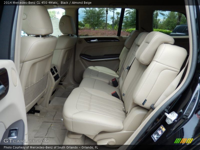 Rear Seat of 2014 GL 450 4Matic