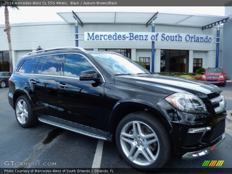 Black / Auburn Brown/Black 2014 Mercedes-Benz GL 550 4Matic