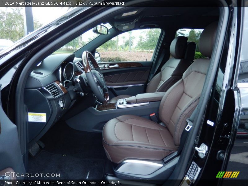  2014 GL 550 4Matic Auburn Brown/Black Interior