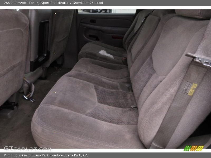 Sport Red Metallic / Gray/Dark Charcoal 2004 Chevrolet Tahoe
