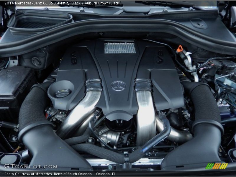  2014 GL 550 4Matic Engine - 4.6 Liter biturbo DI DOHC 32-Valve VVT V8
