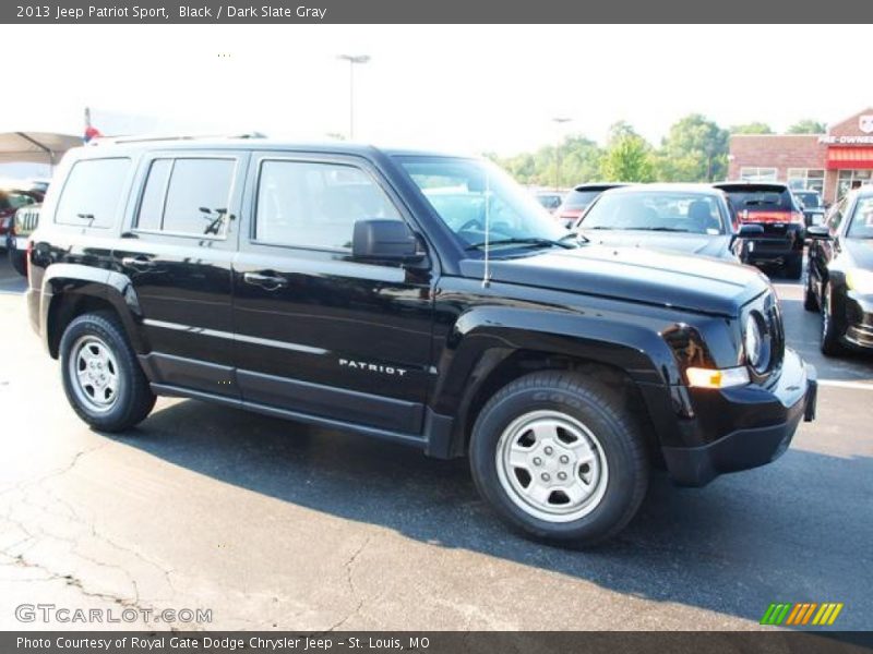 Black / Dark Slate Gray 2013 Jeep Patriot Sport