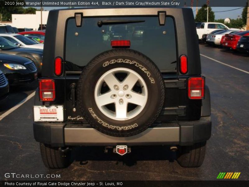 Black / Dark Slate Gray/Medium Slate Gray 2010 Jeep Wrangler Unlimited Mountain Edition 4x4
