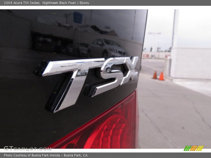Nighthawk Black Pearl / Ebony 2004 Acura TSX Sedan