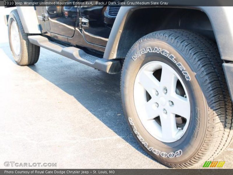 Black / Dark Slate Gray/Medium Slate Gray 2010 Jeep Wrangler Unlimited Mountain Edition 4x4