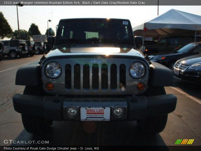Black / Dark Slate Gray/Medium Slate Gray 2010 Jeep Wrangler Unlimited Mountain Edition 4x4
