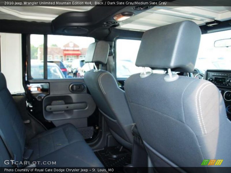 Black / Dark Slate Gray/Medium Slate Gray 2010 Jeep Wrangler Unlimited Mountain Edition 4x4