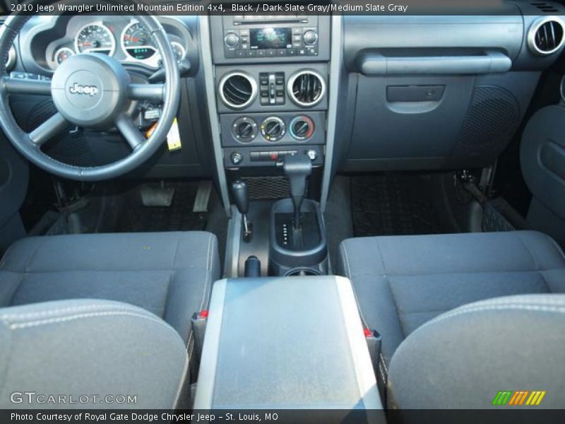Black / Dark Slate Gray/Medium Slate Gray 2010 Jeep Wrangler Unlimited Mountain Edition 4x4