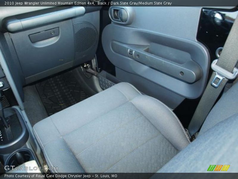 Black / Dark Slate Gray/Medium Slate Gray 2010 Jeep Wrangler Unlimited Mountain Edition 4x4