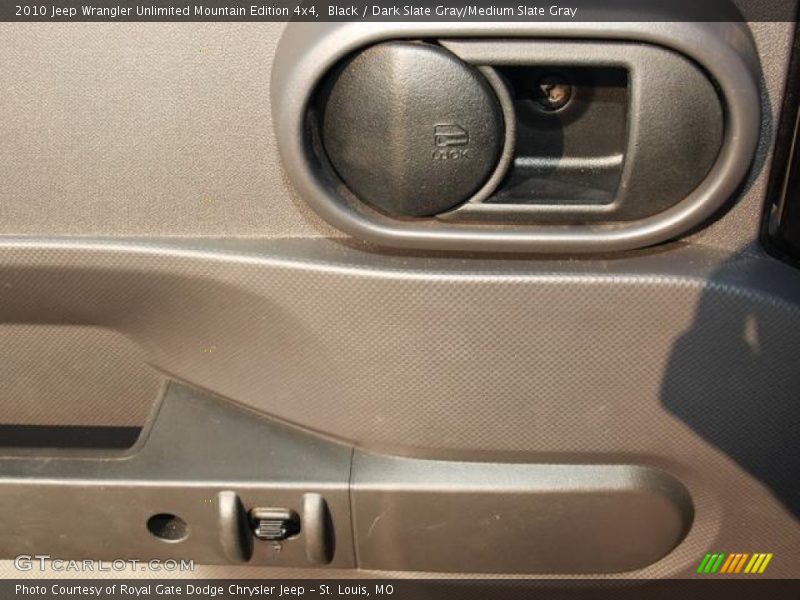 Black / Dark Slate Gray/Medium Slate Gray 2010 Jeep Wrangler Unlimited Mountain Edition 4x4