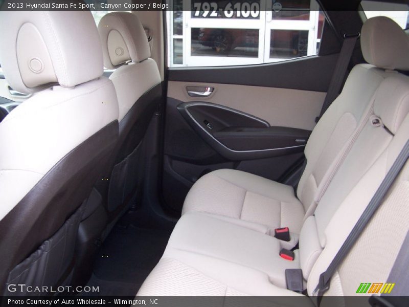 Canyon Copper / Beige 2013 Hyundai Santa Fe Sport