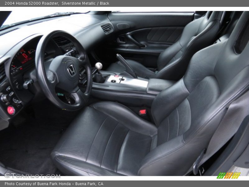Silverstone Metallic / Black 2004 Honda S2000 Roadster