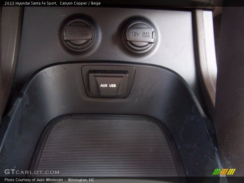 Canyon Copper / Beige 2013 Hyundai Santa Fe Sport
