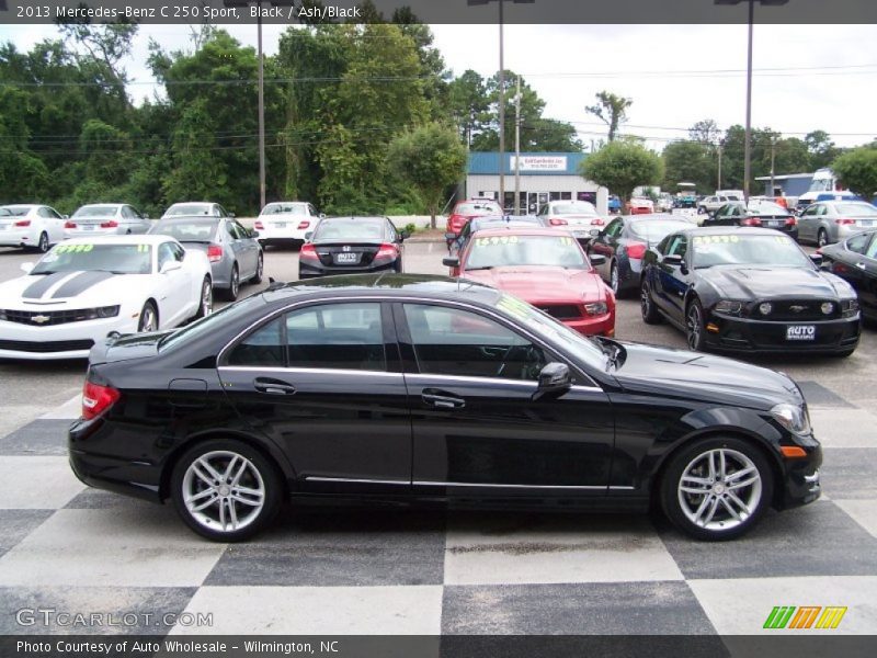 Black / Ash/Black 2013 Mercedes-Benz C 250 Sport